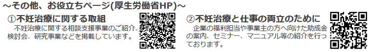 その他お役立ちページQRコード